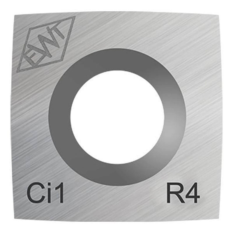 Ci1 Carbide Replacement Cutters - Profile:4" Square Radius - Types:Positive Rake